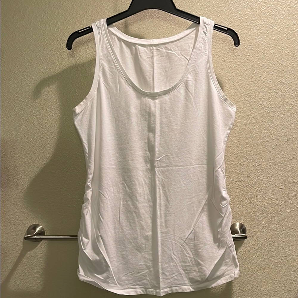Motherhood Maternity White Tank Top